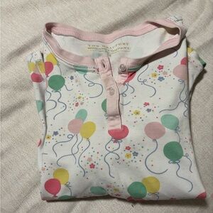 The Beaufort Bonnet Company Birthday Balloon Print Kids Pajama set